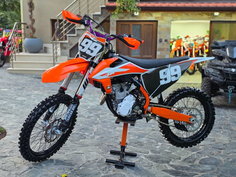 Ktm SX-F 250/СТАРТЕР/2 РЕЖИМА/ТРАКШЪН КОНТРОЛ/ ЛИЗИНГ, снимка 14 - Мотоциклети и мототехника - 50801500