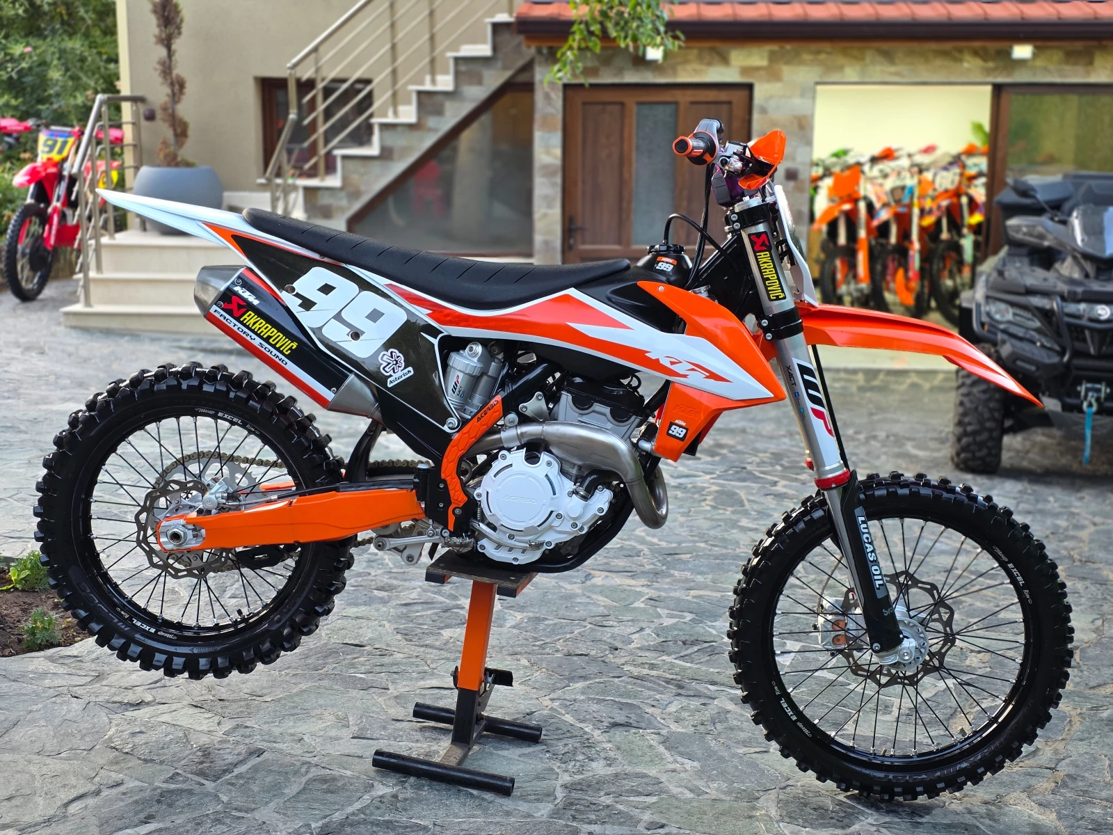 Ktm SX-F 250/СТАРТЕР/2 РЕЖИМА/ТРАКШЪН КОНТРОЛ/ ЛИЗИНГ - изображение 4