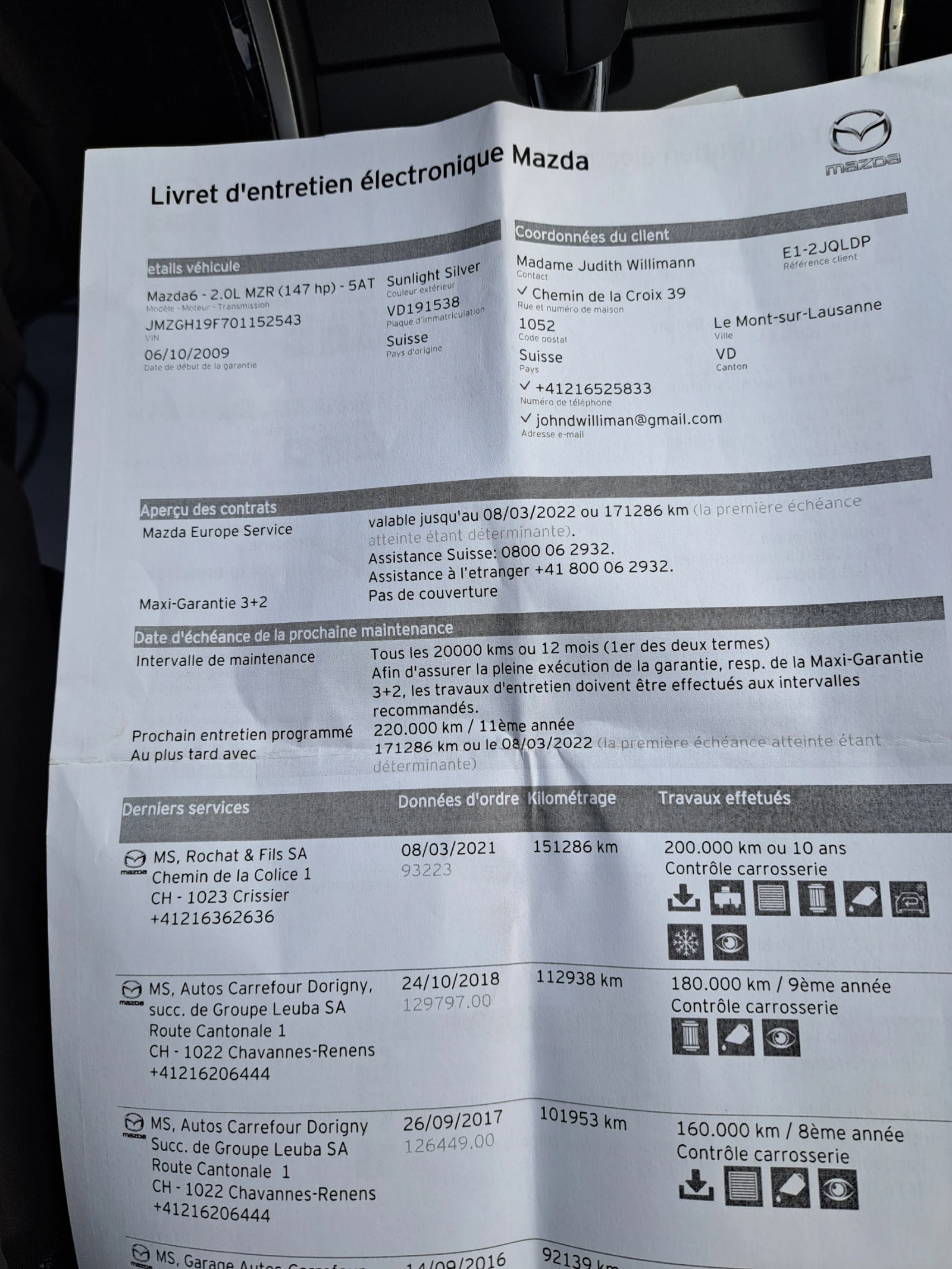 Mazda 6 2.0i-147ks. Avtomat  | Mobile.bg   16