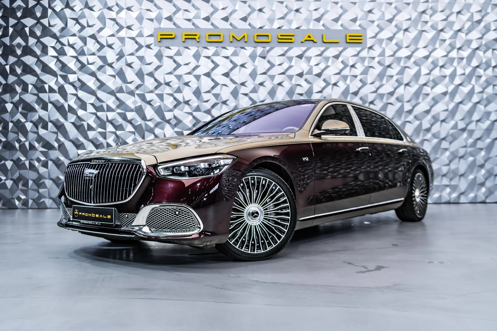 Mercedes-Benz S 680 Maybach * Burm4D* FirstCl* Монитори* Headup*  - [1] 