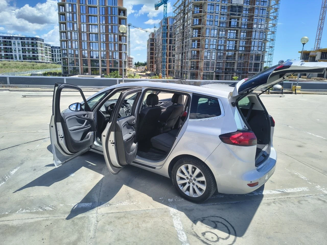 Opel Zafira 1.4 Turbo ecoFLEX Панорама - Газ, снимка 9 - Автомобили и джипове - 55066120