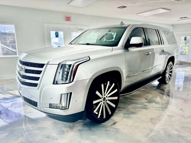 Cadillac Escalade ESV Luxury 1SB, снимка 3 - Автомобили и джипове - 48207152