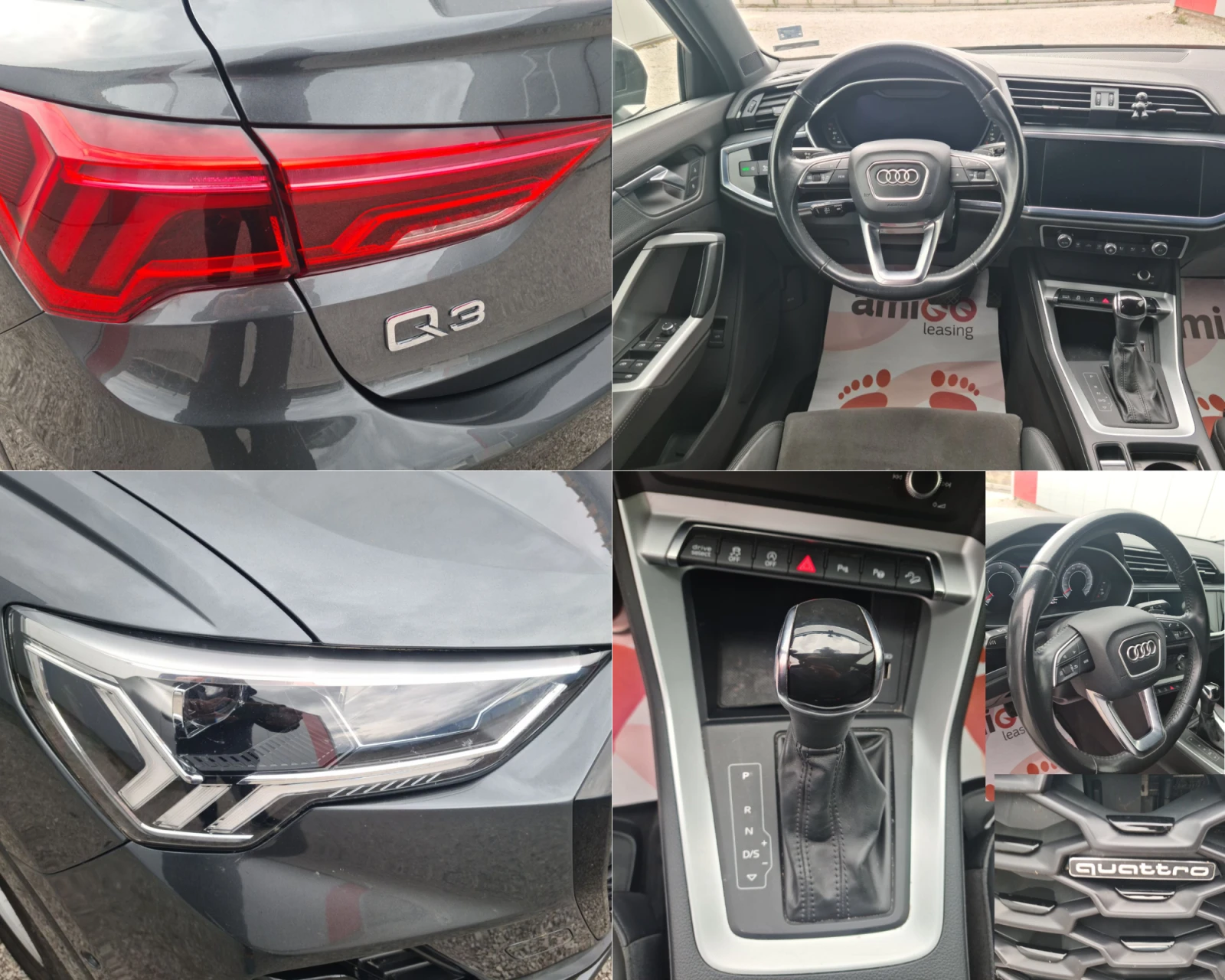 Audi Q3 Sportback 40TDI* S-line* Quattro* Kamera | Mobile.bg   14