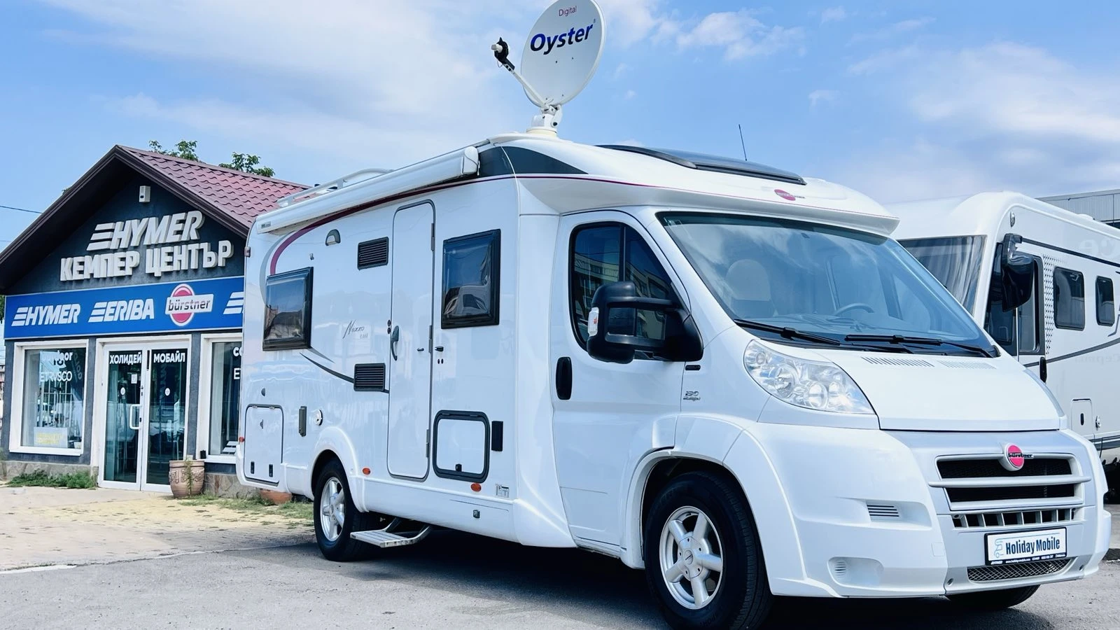 Кемпер Burstner Nexxo 660, Klimatic Solar