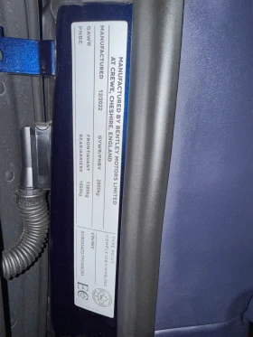 Bentley Continental GT CARFAX АВТО КРЕДИТ  - 315450 лв. / 161287.02 € - 99385204 12