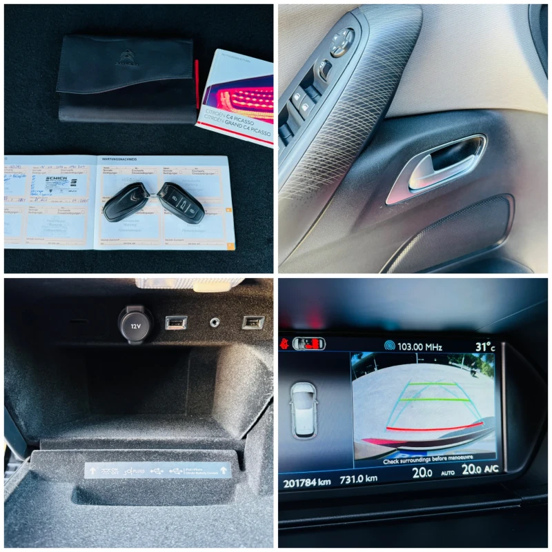 Citroen C4 Picasso * EXECUTIVE* INTENSIVE* AUTO* FULL* , снимка 16 - Автомобили и джипове - 51350747