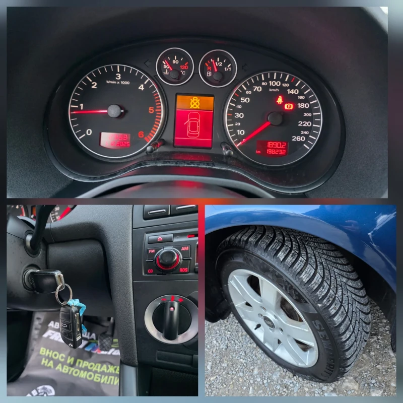 Audi A3 SPORTBACK 1.9 TDI 105 К.С. КСЕНОН / КЛИМАТРОНИК , снимка 14 - Автомобили и джипове - 52635180