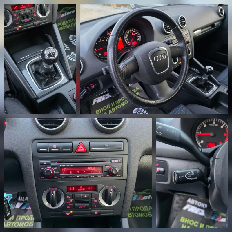 Audi A3 SPORTBACK 1.9 TDI 105 К.С. КСЕНОН / КЛИМАТРОНИК , снимка 13 - Автомобили и джипове - 52635180