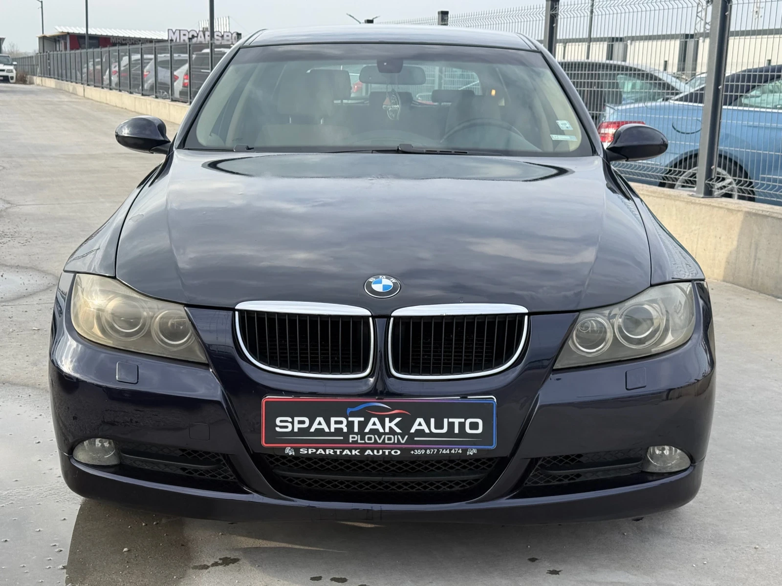 BMW 320 D* 2007г* АВТОМАТИК* Кожа* Нави* Топ Състояние*  - изображение 2