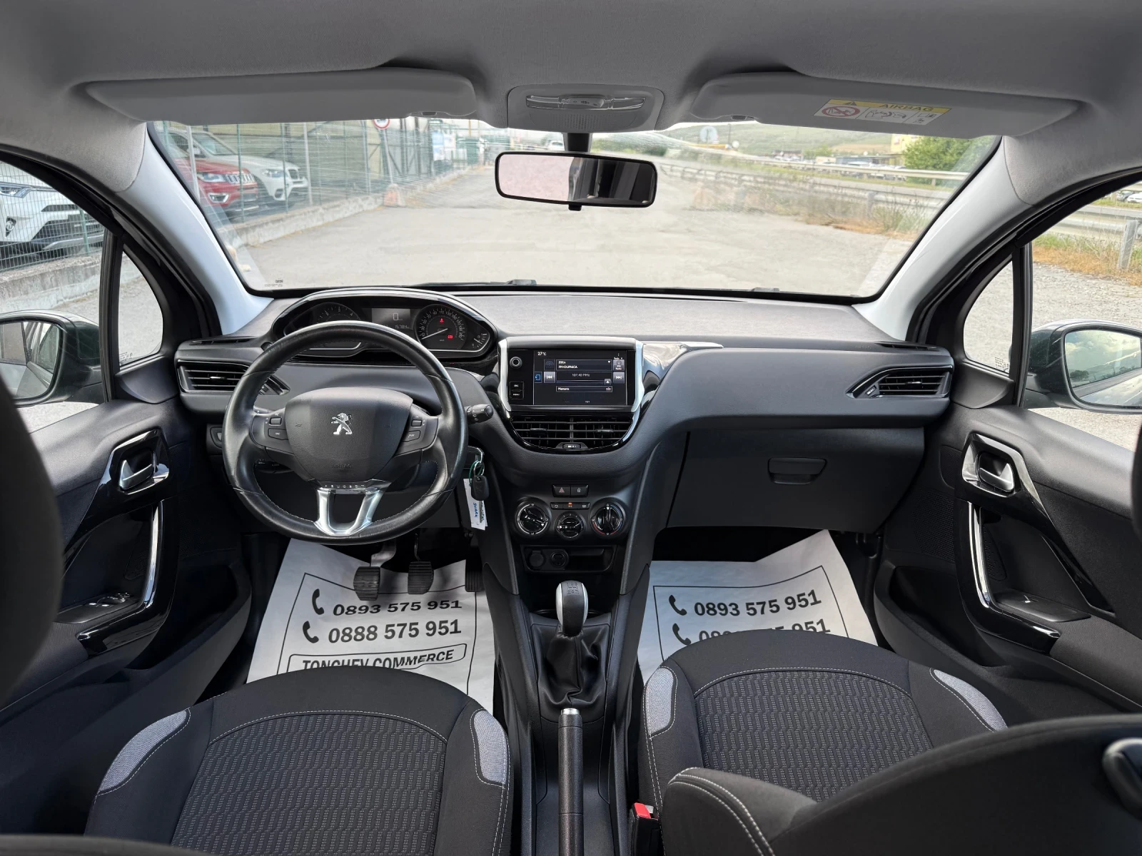 Peugeot 208 1.4-BLUEHDI-EURO-6B-123.000km-LED-TOP-NEW, снимка 13 - Автомобили и джипове - 54515467