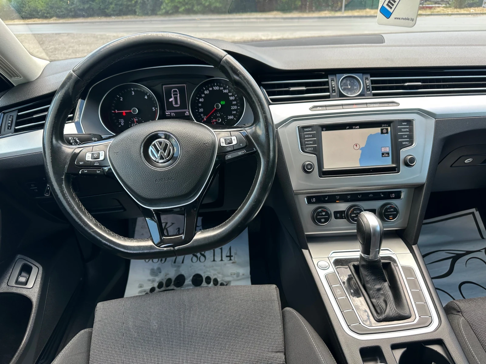 VW Passat 2.0tdi, DSG, Navigation, Distronic!, снимка 10 - Автомобили и джипове - 55042931