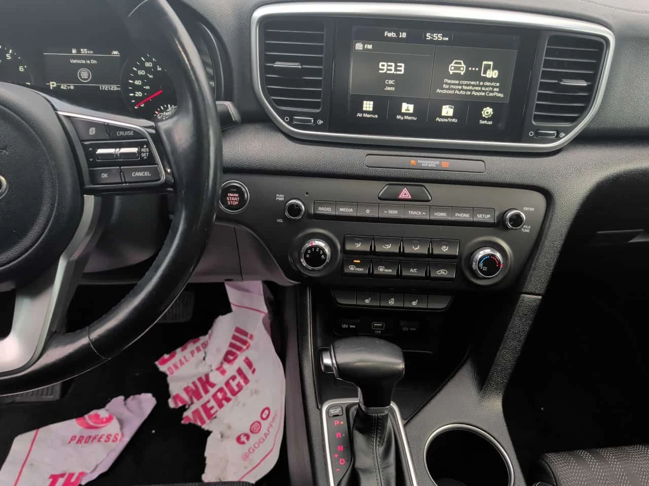 Kia Sportage * EX * CARFAX * KEYLESS * ДВА КЛЮЧА, снимка 9 - Автомобили и джипове - 53953833