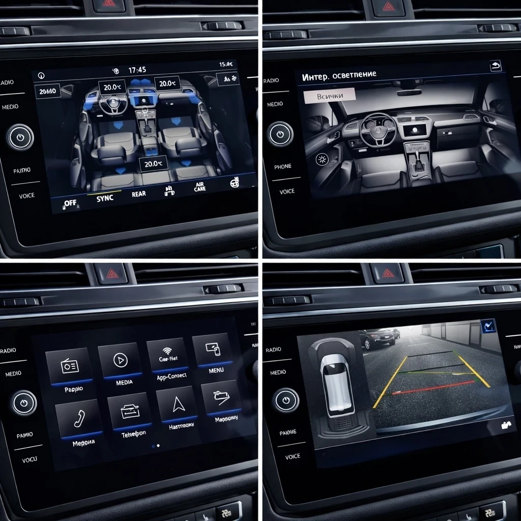 VW Tiguan R-LINE/ 2.0TDI/ 190HP/ 4Motion/ DSG/ Digital/  | Mobile.bg � ����������� 14