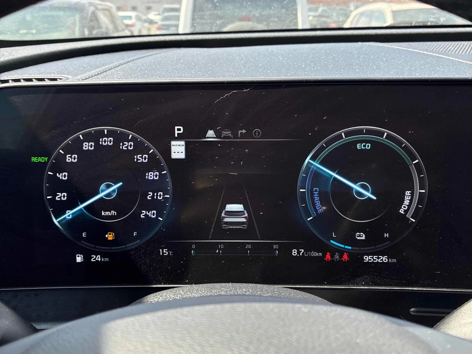 Kia Sportage Hybrid* AWD* Red Interior, снимка 7 - Автомобили и джипове - 54660957