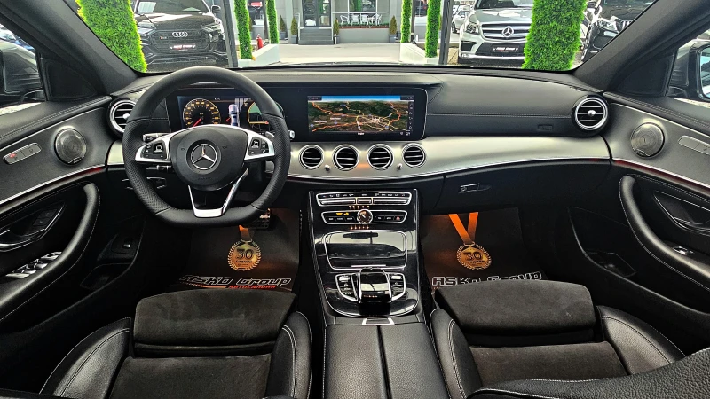 Mercedes-Benz E 220 AMG/4MATIC/DIGITAL/ПОДГ/BURMES/HEAD UP/AMBIENT/LIZ, снимка 8 - Автомобили и джипове - 51498263