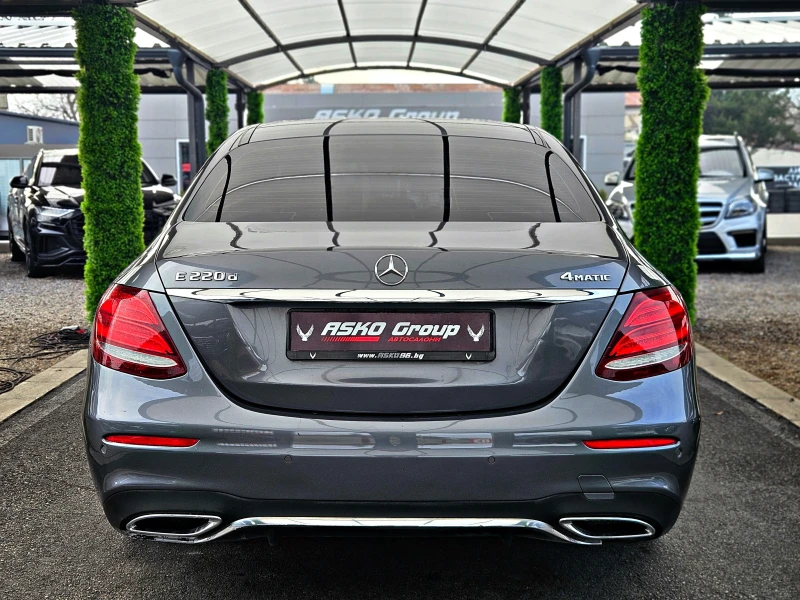 Mercedes-Benz E 220 AMG/4MATIC/DIGITAL/ПОДГ/BURMES/HEAD UP/AMBIENT/LIZ, снимка 6 - Автомобили и джипове - 51498263