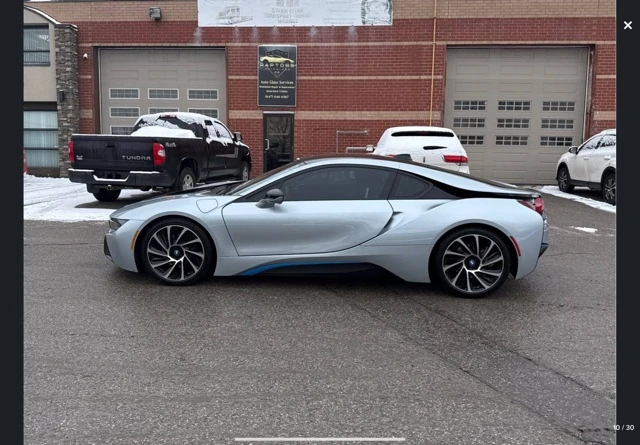 BMW i8 * 2dr Cpe * CARFAX * БЕЗ ПЪРВОНАЧАЛНА ВНОСКА, снимка 2 - Автомобили и джипове - 53055807