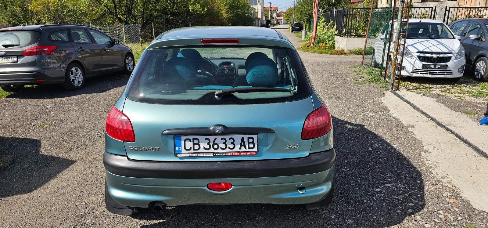 Peugeot 206 1.9d 69кс. Климатик - изображение 7