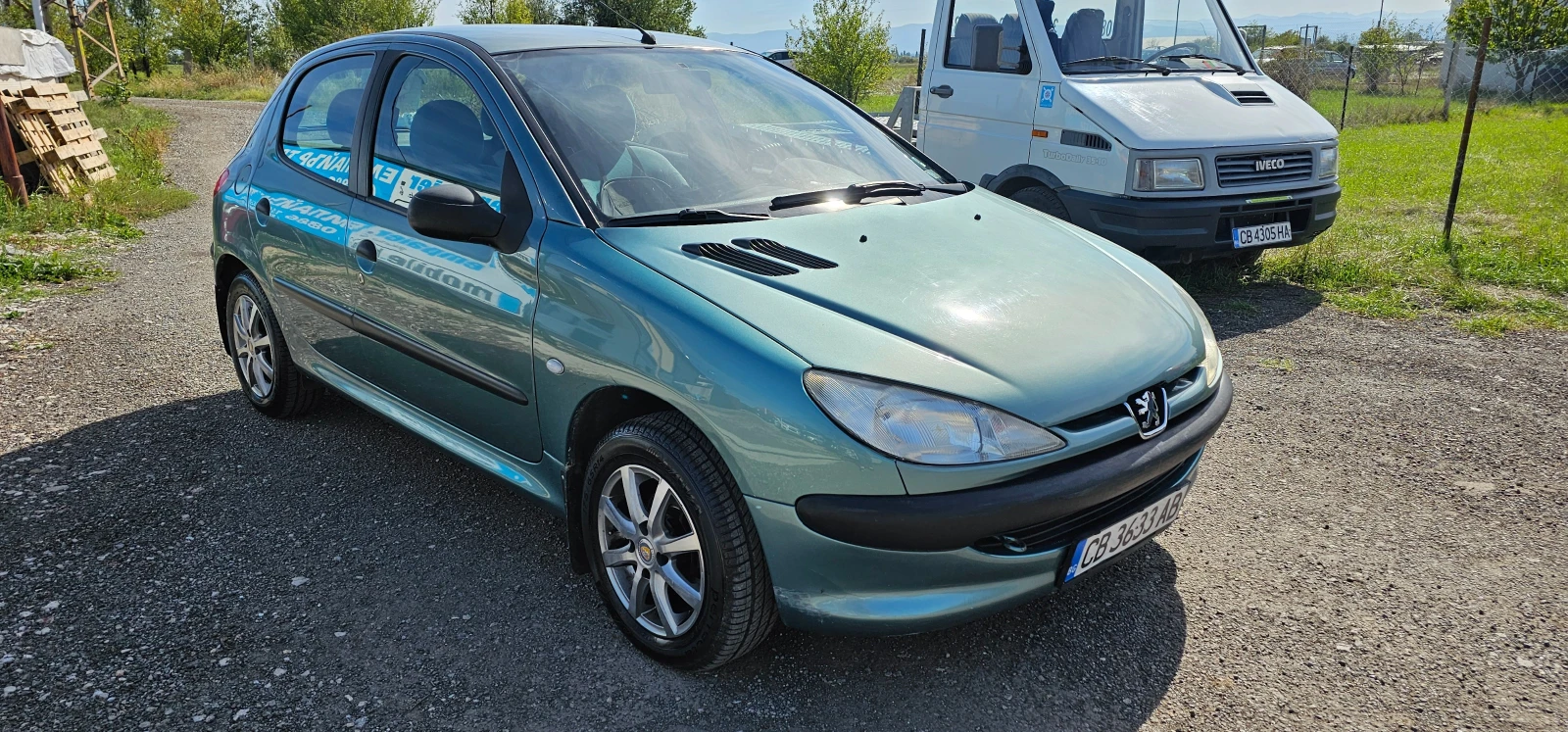 Peugeot 206 1.9d 69кс. Климатик - изображение 3