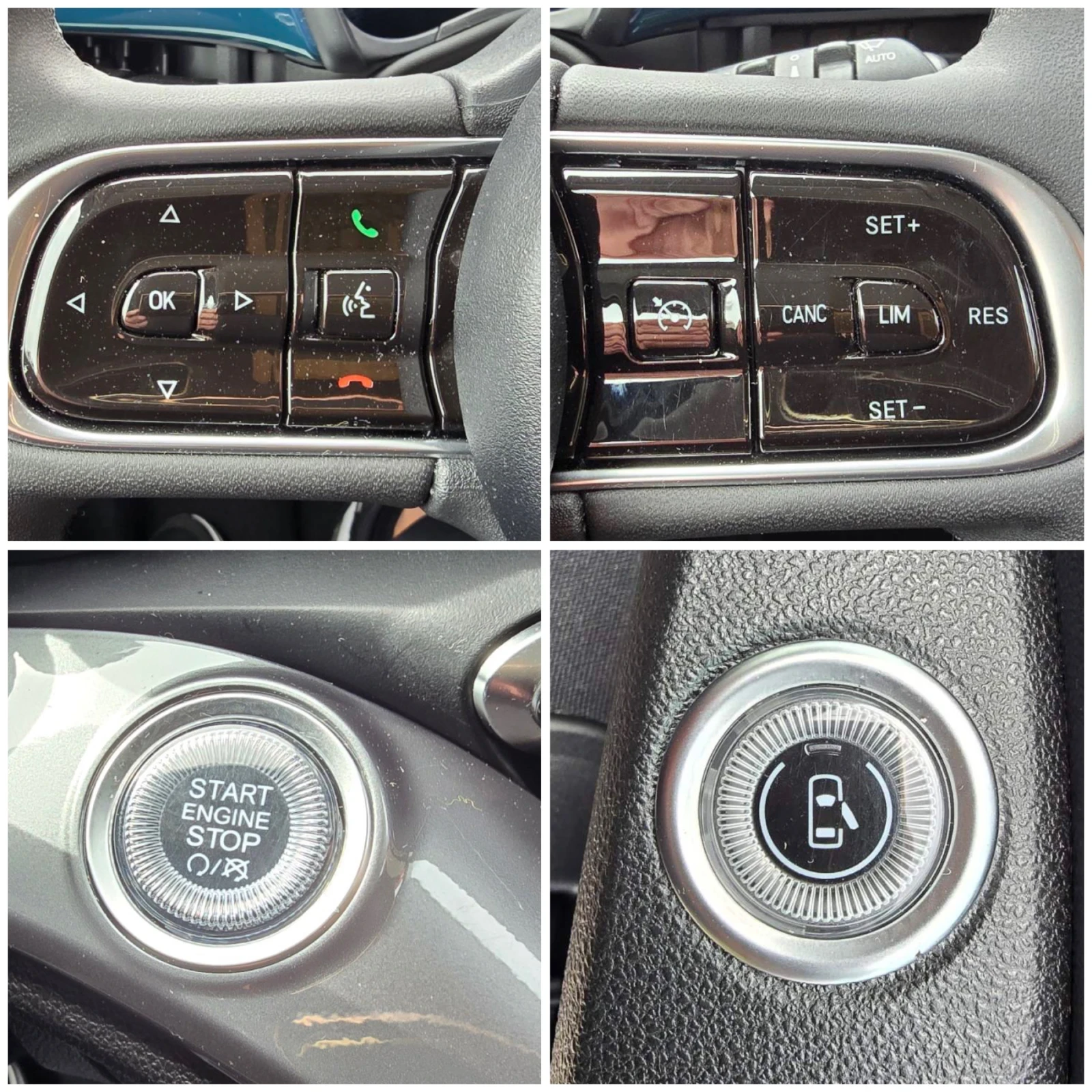 Fiat 500 НОВА КОЛА-17000 КМ-43 KW  БАТЕРИЯ, снимка 14 - Автомобили и джипове - 54190432