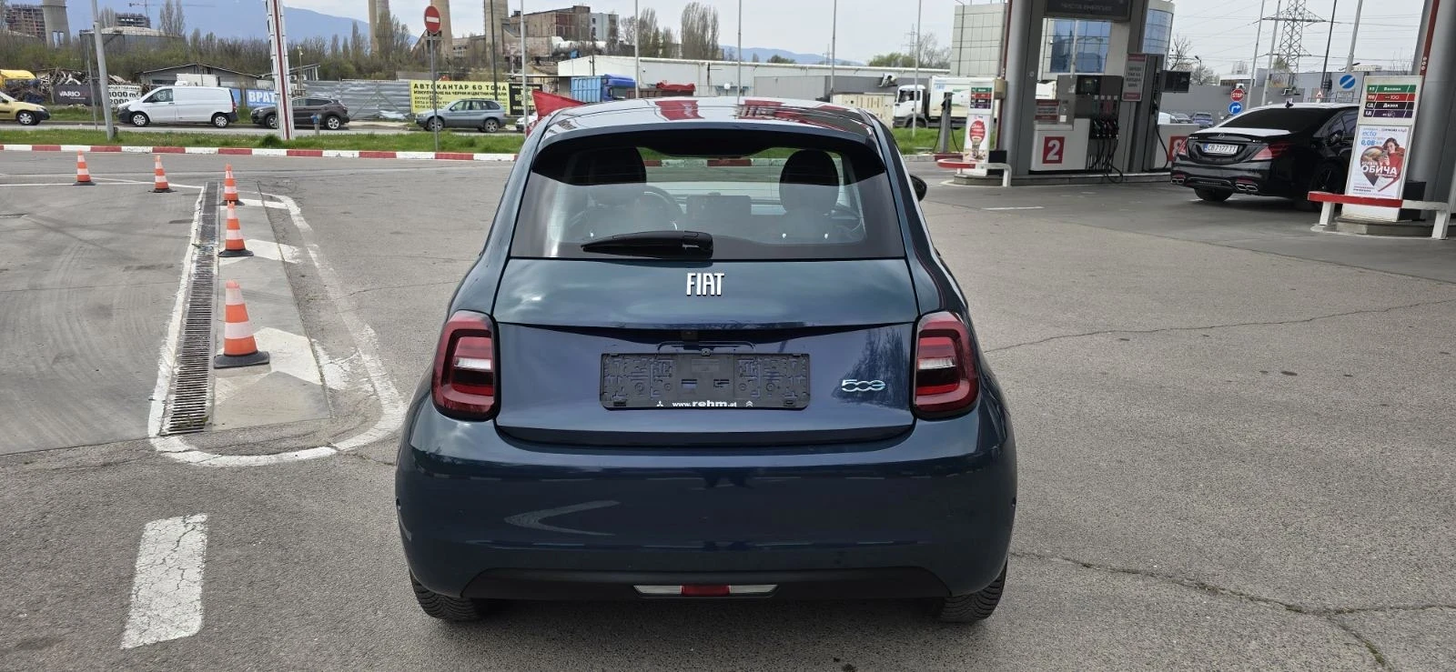 Fiat 500 НОВА КОЛА-17000 КМ-43 KW  БАТЕРИЯ, снимка 4 - Автомобили и джипове - 54190432