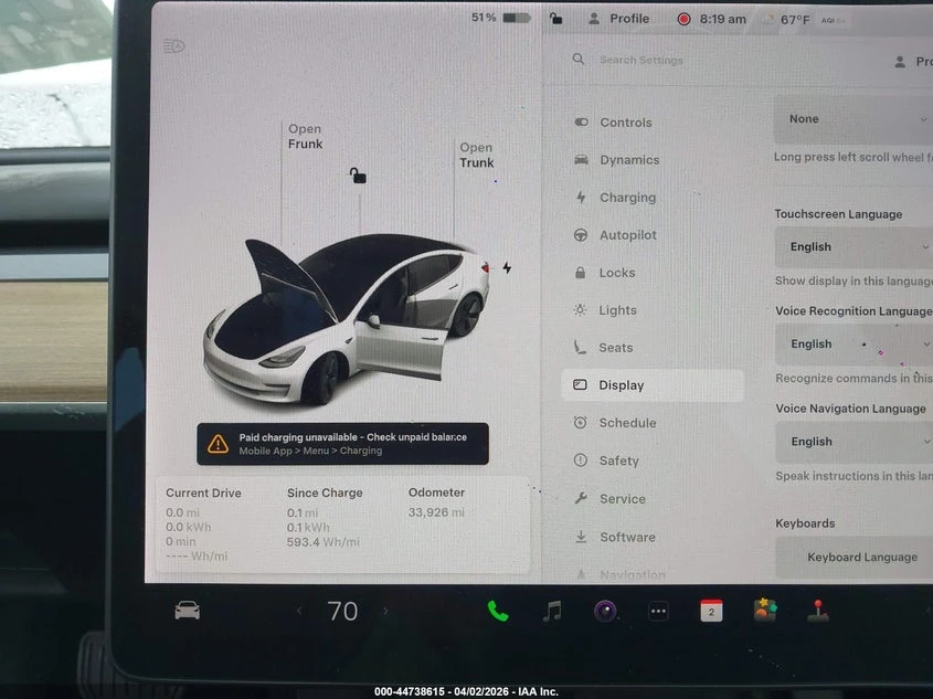 Tesla Model 3 Standard Range Plus Rear-Wheel Drive, снимка 7 - Автомобили и джипове - 54422981
