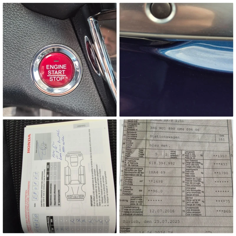 Honda Hr-v 1.5-130кс.NAVY, снимка 17 - Автомобили и джипове - 52829493