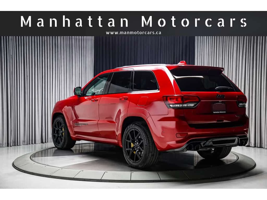 Jeep Grand cherokee TRACKHAWK| REDLINE PEARL| PANO| ОБДУХВАНЕ| , снимка 5 - Автомобили и джипове - 54125928