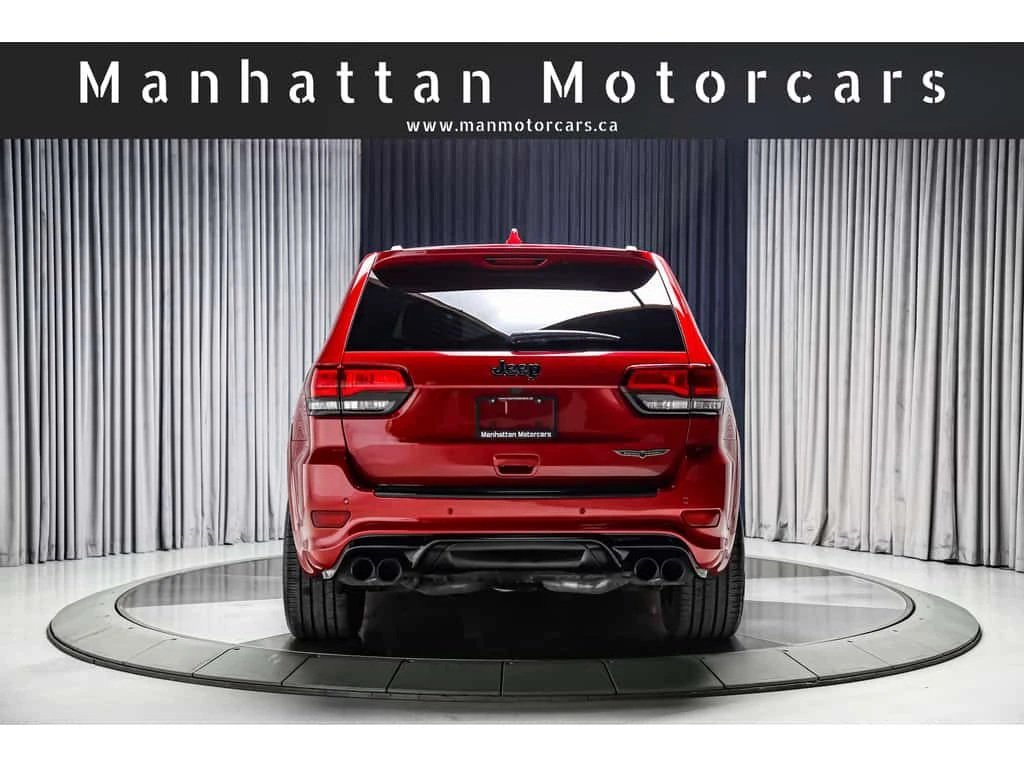 Jeep Grand cherokee TRACKHAWK| REDLINE PEARL| PANO| ОБДУХВАНЕ| , снимка 7 - Автомобили и джипове - 54125928