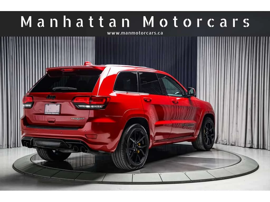 Jeep Grand cherokee TRACKHAWK| REDLINE PEARL| PANO| ОБДУХВАНЕ| , снимка 6 - Автомобили и джипове - 54125928