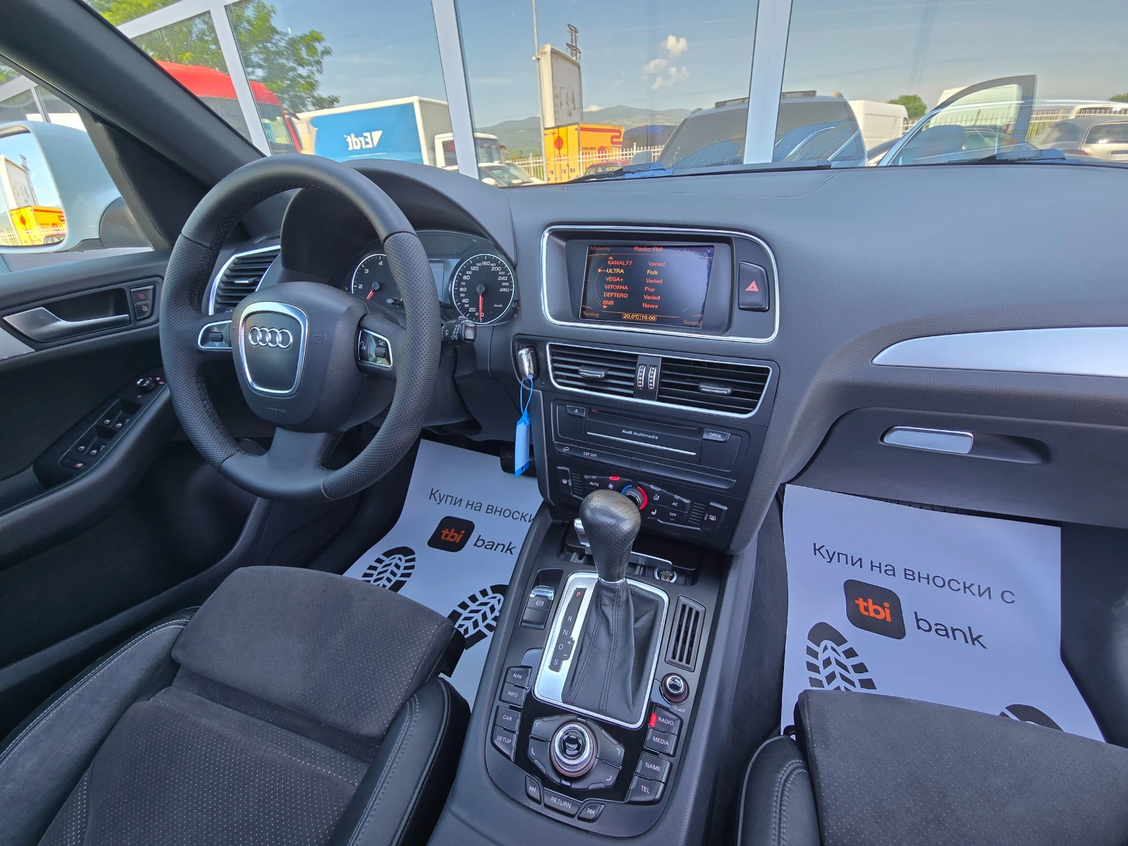 Audi Q5 2.0 TDi* S-line* * Quattro* Автоматик* , снимка 15 - Автомобили и джипове - 54693249