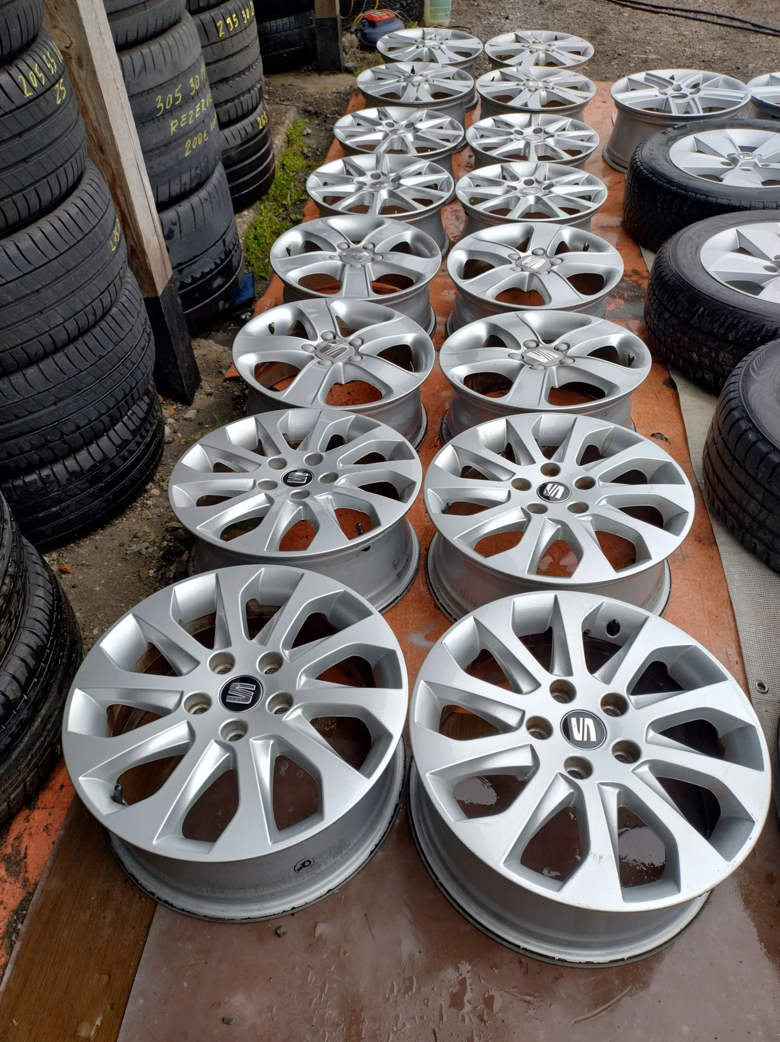 Джанти за Seat, снимка 2 - Гуми и джанти - 54056423