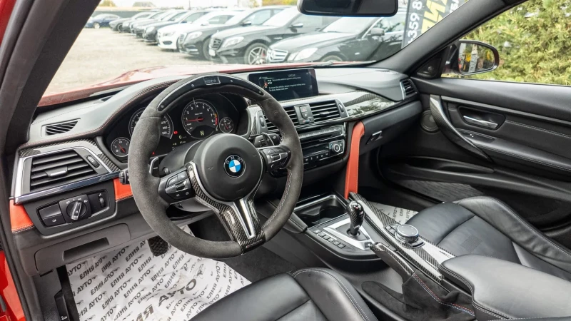 BMW M3 30 JAHRE EDITION FULL CARBON AKRAPOVIC ЛИЗИНГ 100%, снимка 13 - Автомобили и джипове - 52312082