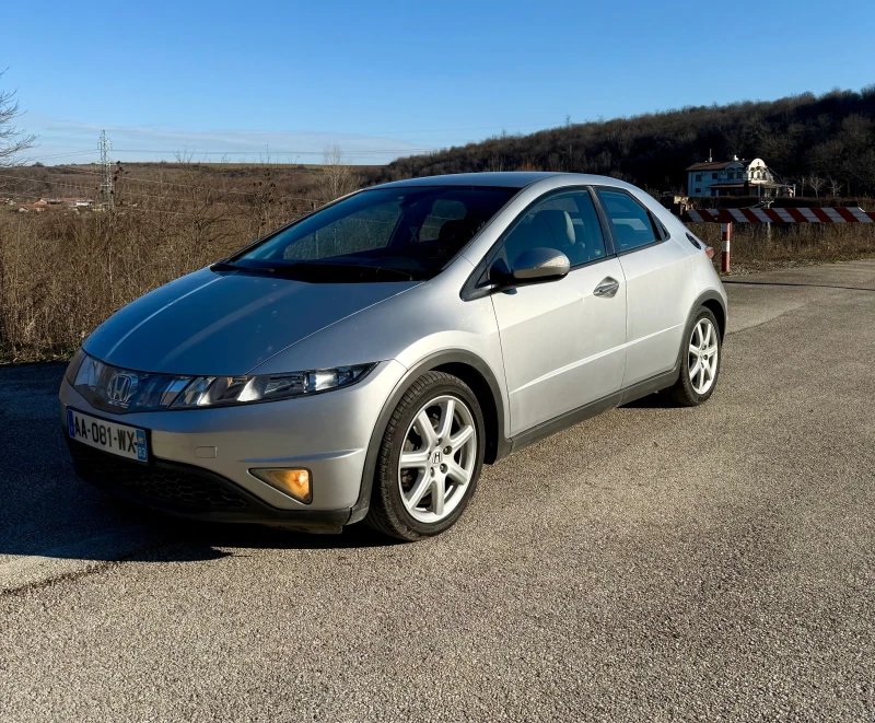 Honda Civic 2.2CDTi* 140к.с* НОВ ВНОС* ПЕРФЕКТНА, снимка 5 - Автомобили и джипове - 52935360