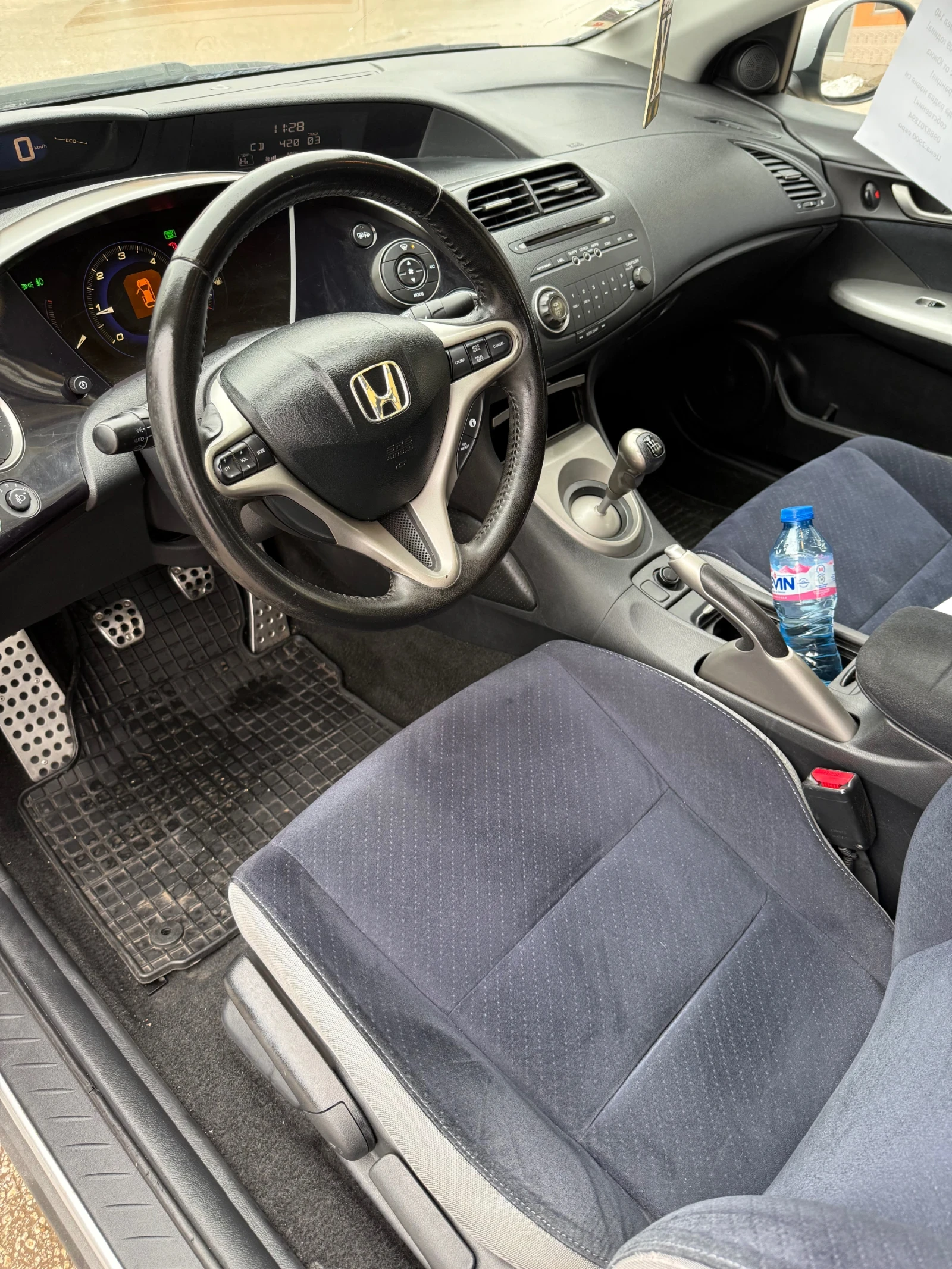 Honda Civic 2.2CDTi* 140к.с* НОВ ВНОС* ПЕРФЕКТНА - изображение 7