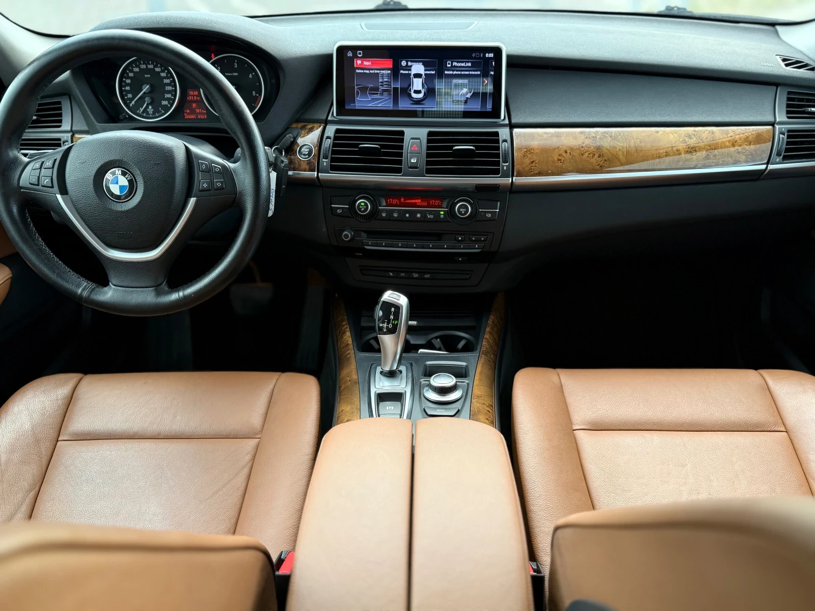 BMW X5 3.0D* 235КС* 204 ХИЛЯДИ КМ* ANDROID* CAMERA, снимка 9 - Автомобили и джипове - 55667632