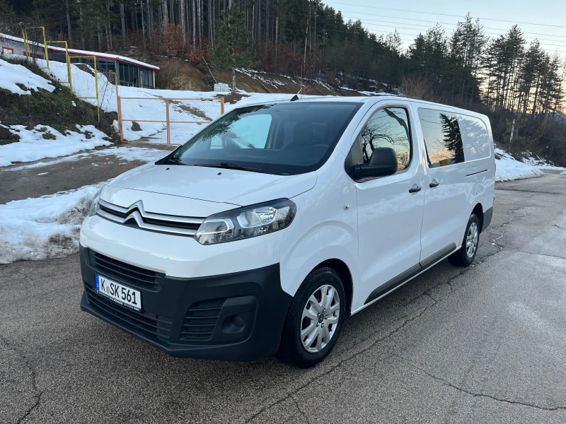 Citroen Jumpy 2.0 HDI* 5 места* МАКСИ* КЛИМА * , снимка 1 - Бусове и автобуси - 48522485