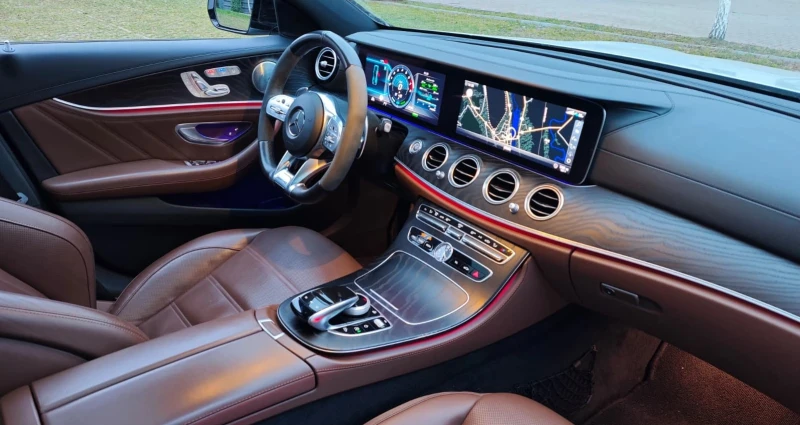 Mercedes-Benz E 53 AMG 4Matic+ , снимка 5 - Автомобили и джипове - 53089545