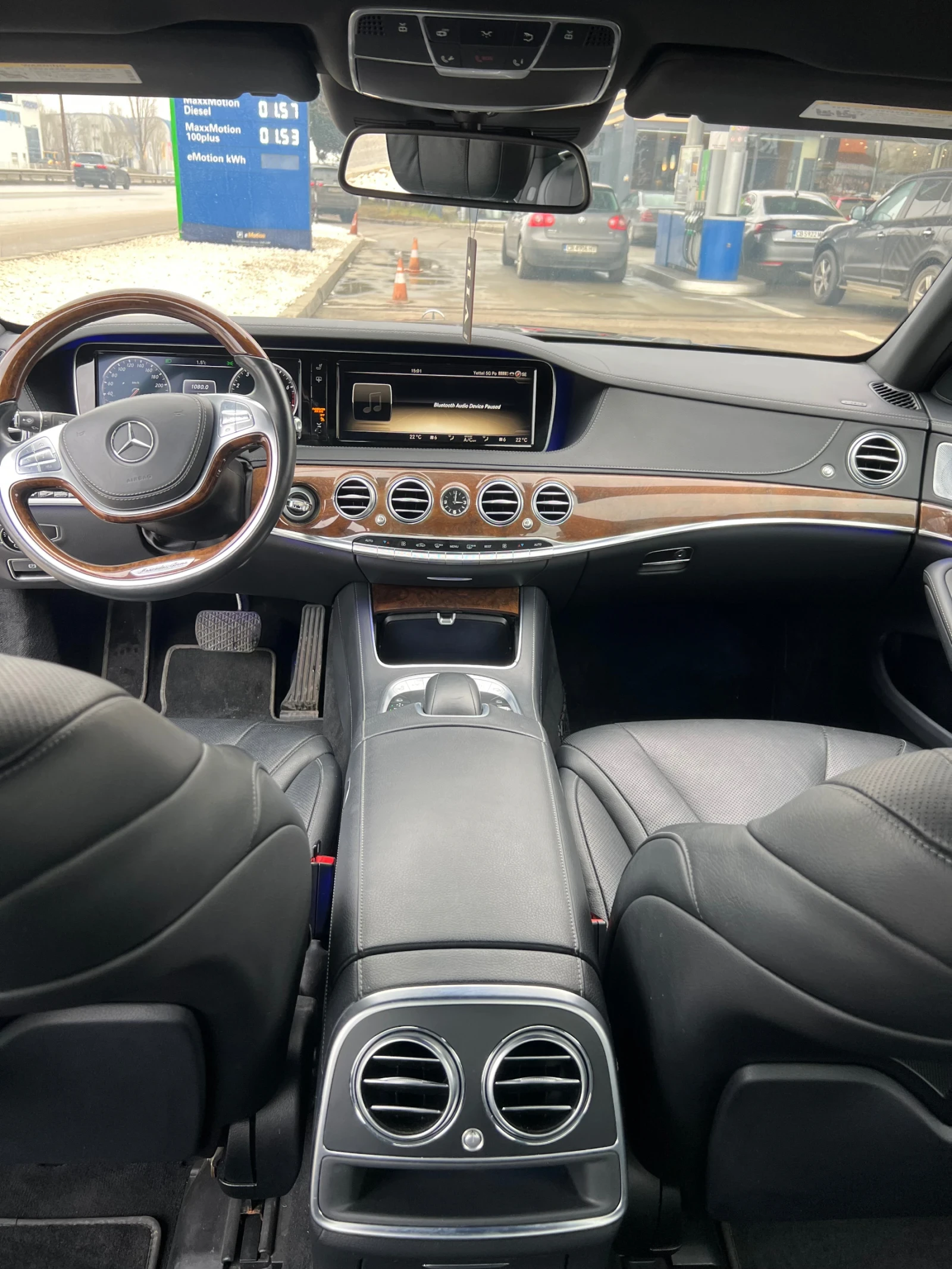 Mercedes-Benz S 500 LONG 4MATIC * BURMESTER* МАСАЖ/ОБДУХВАНЕ - изображение 9