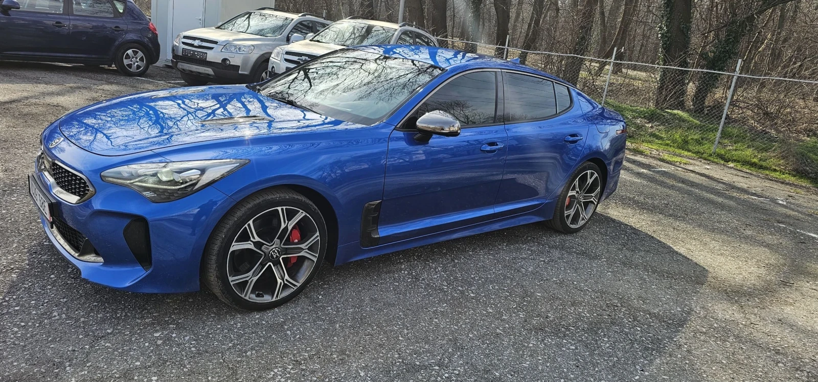 Kia Stinger 3.3 GT 4WD LED LDWS DAW HUD КАМ360 DISTRONIC 