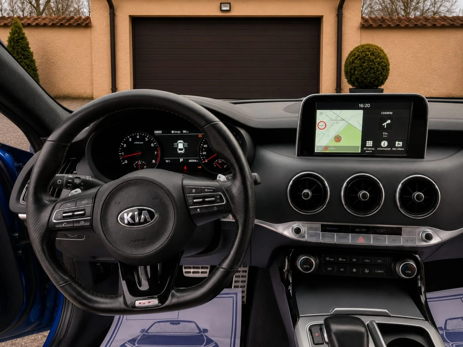 Kia Stinger 3.3 GT 4WD LED LDWS DAW HUD ���360 DISTRONIC  | Mobile.bg � ����������� 11
