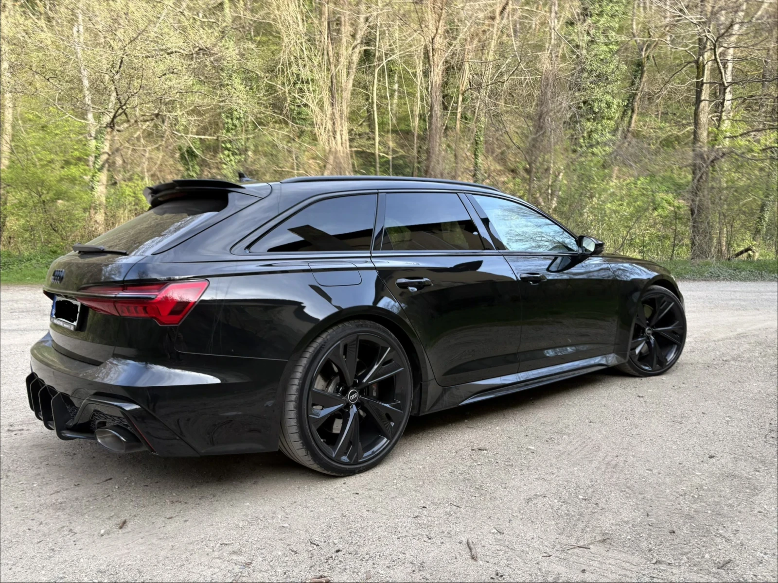 Audi Rs6 Black edition, mild hybrid
