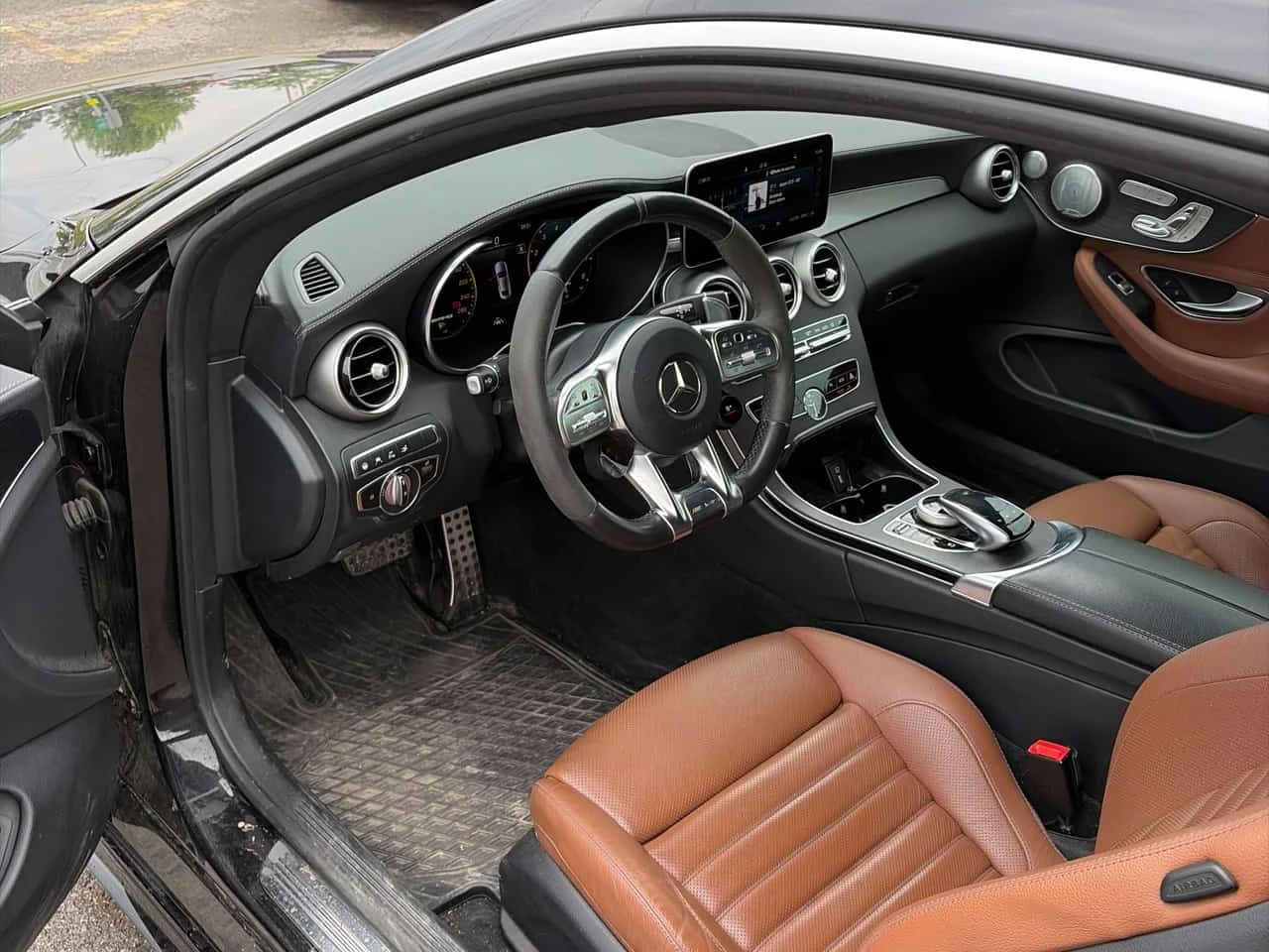 Mercedes-Benz C 43 AMG  COUPE | BURMASTER | MEMORY | DIS | 360 , снимка 7 - Автомобили и джипове - 54819627