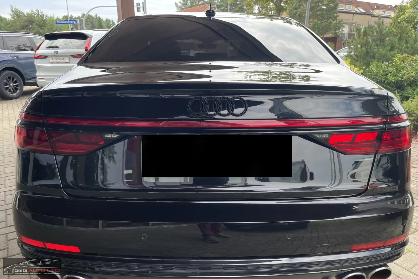Audi S8 QUTTRO/571HP/HUD/360/PANO/ACC/KLESS/703z, снимка 5 - Автомобили и джипове - 55491506