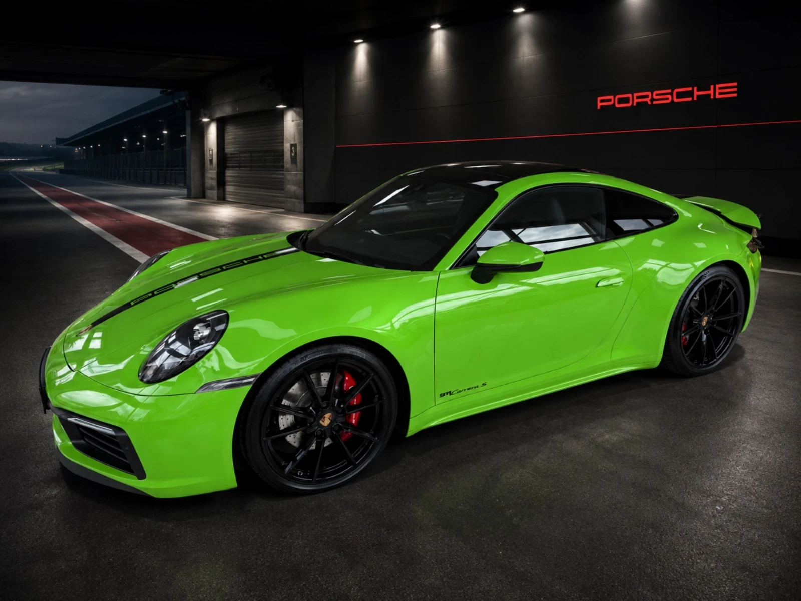 Porsche 911 Очакван Внос 4SNEW MODELSport PackGREEN EDI, снимка 4 - Автомобили и джипове - 55014466