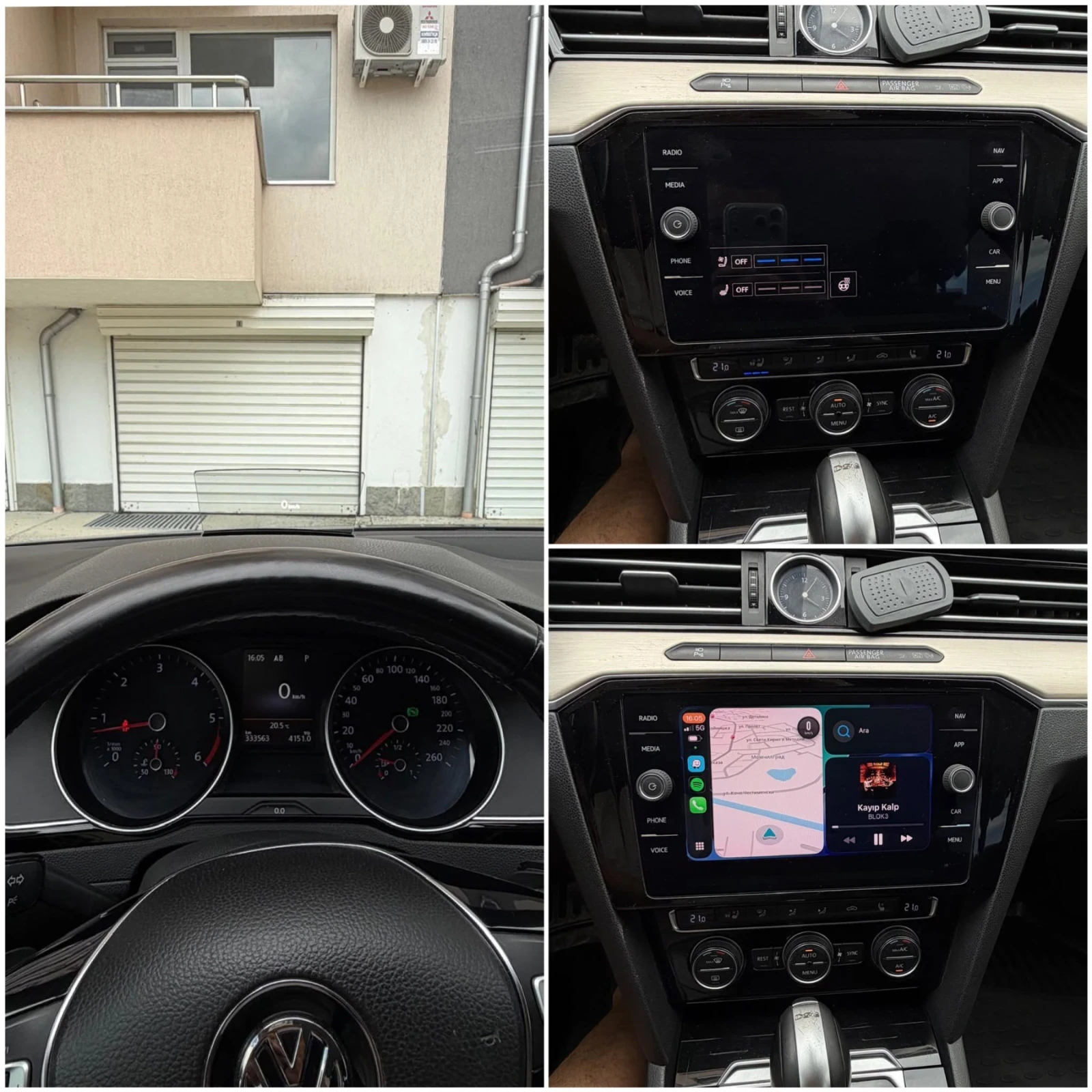 VW Passat 2.0 TDI 150 360 camera, снимка 8 - Автомобили и джипове - 55418239
