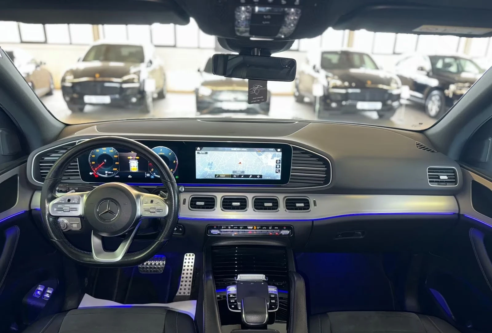 Mercedes-Benz GLE 350 d/4M/AMG-LINE/272HP/NIGHT/MBUX/360/CRPLAY/LED/672f | Mobile.bg   11