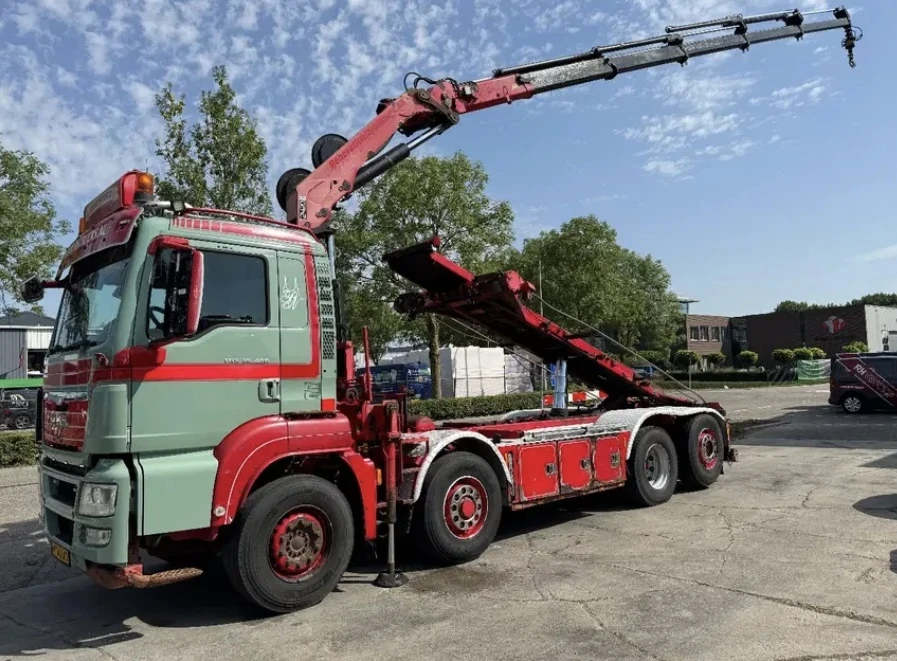 Man Tgs 35.480 8x4 КРАН HMF 2420 K5 - изображение 2