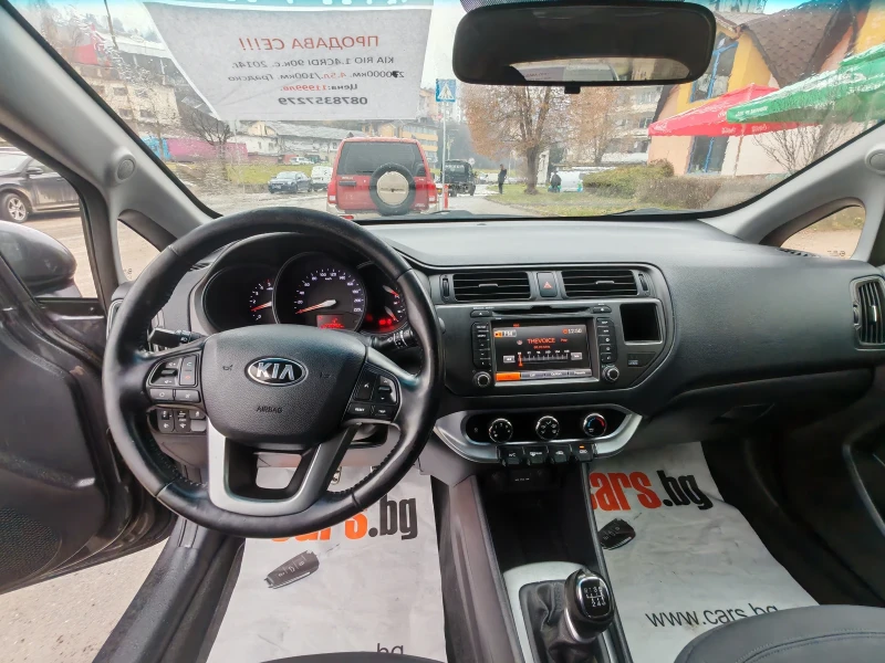 Kia Rio 1.4CRDI ITALIA, снимка 11 - Автомобили и джипове - 52892685