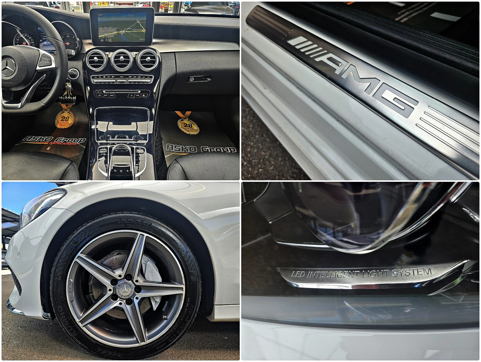 Mercedes-Benz C 220 ! AMG/GERMANY/FULL LED/SIGN ASSYSTENT/PARK ASSYST/ | Mobile.bg   16